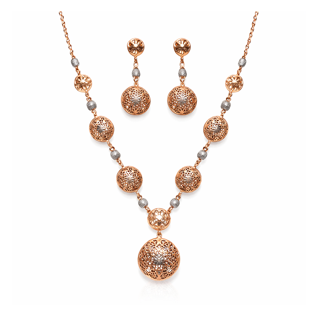 Celestia Filigree Necklace Set