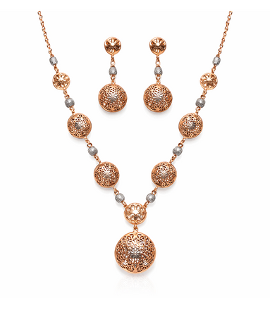 Celestia Filigree Necklace Set