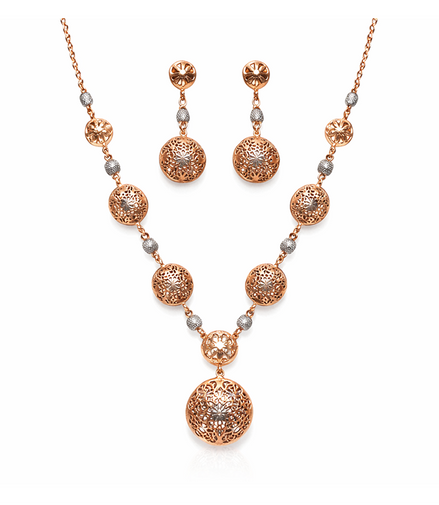 Celestia Filigree Necklace Set