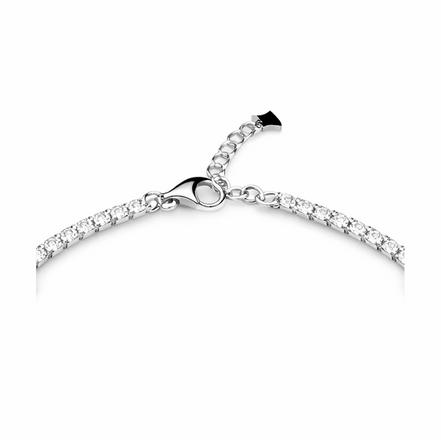 Royale Heart Sparkle 925 Silver Payal (Pair)