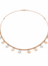 Multi-Tone 925 Sterling Silver Charm Necklace