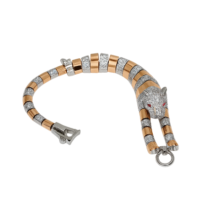 Jaguar Sovereign Dual-Tone Bracelet For Men