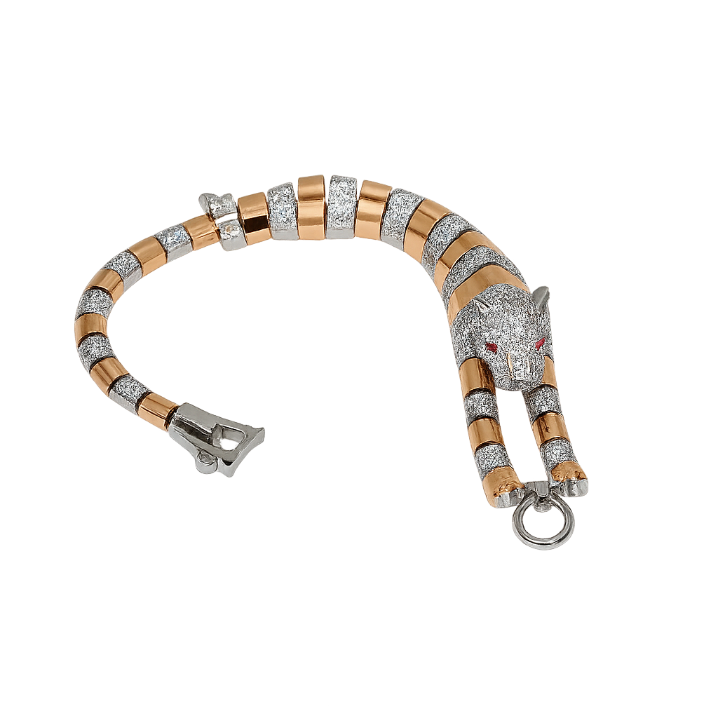 Jaguar Sovereign Dual-Tone Bracelet For Men