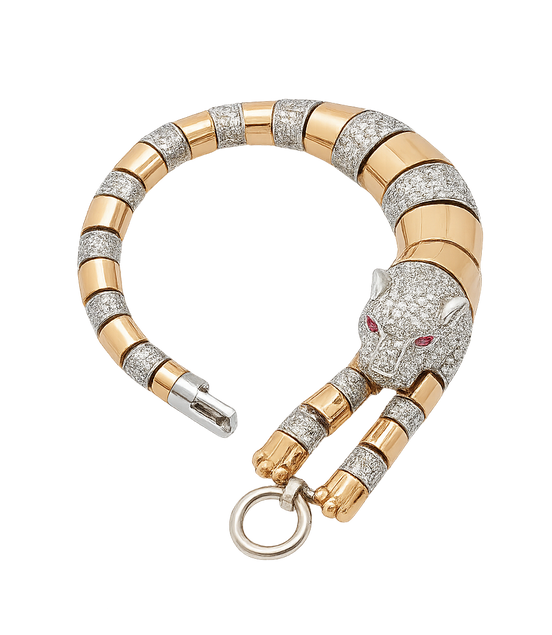 Jaguar Sovereign Dual-Tone Bracelet For Men