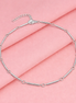 Sleek Bar Link 925 Silver Payal (Single)