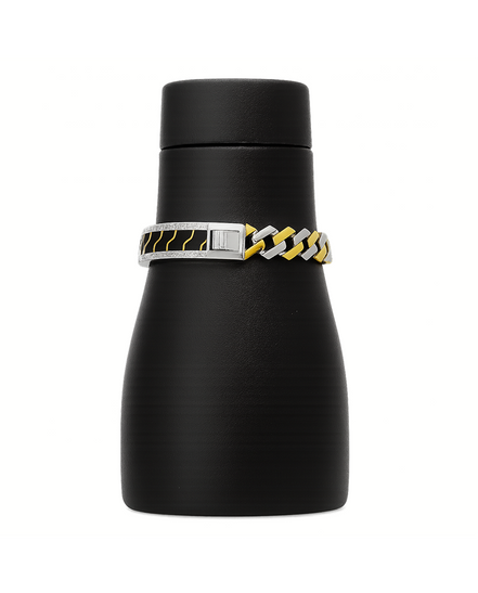 Noir Wave Half-Kada Bracelet For Men