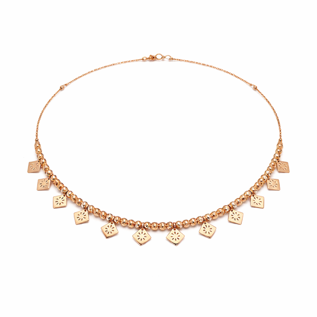 The Lumina Diamond-Silhouette Necklace