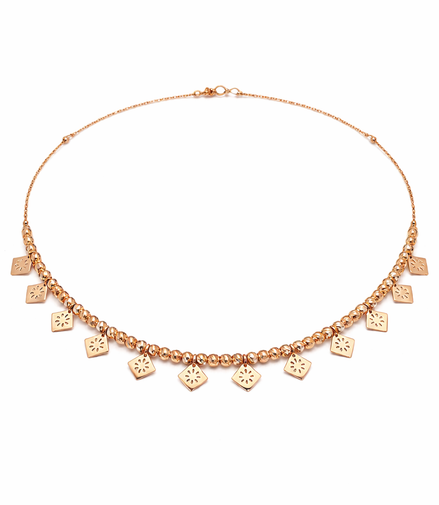 The Lumina Diamond-Silhouette Necklace