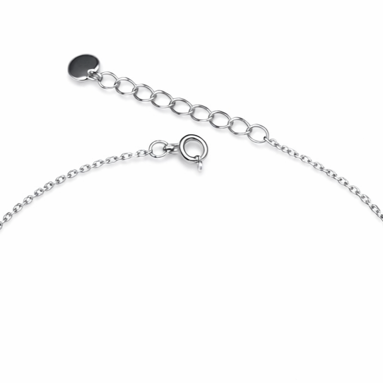 Heart Pearl Charm 925 Silver Payal (Single)
