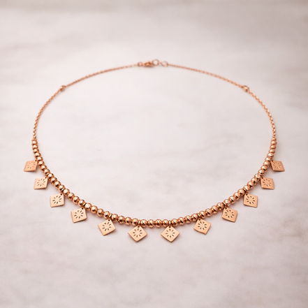 The Lumina Diamond-Silhouette Necklace