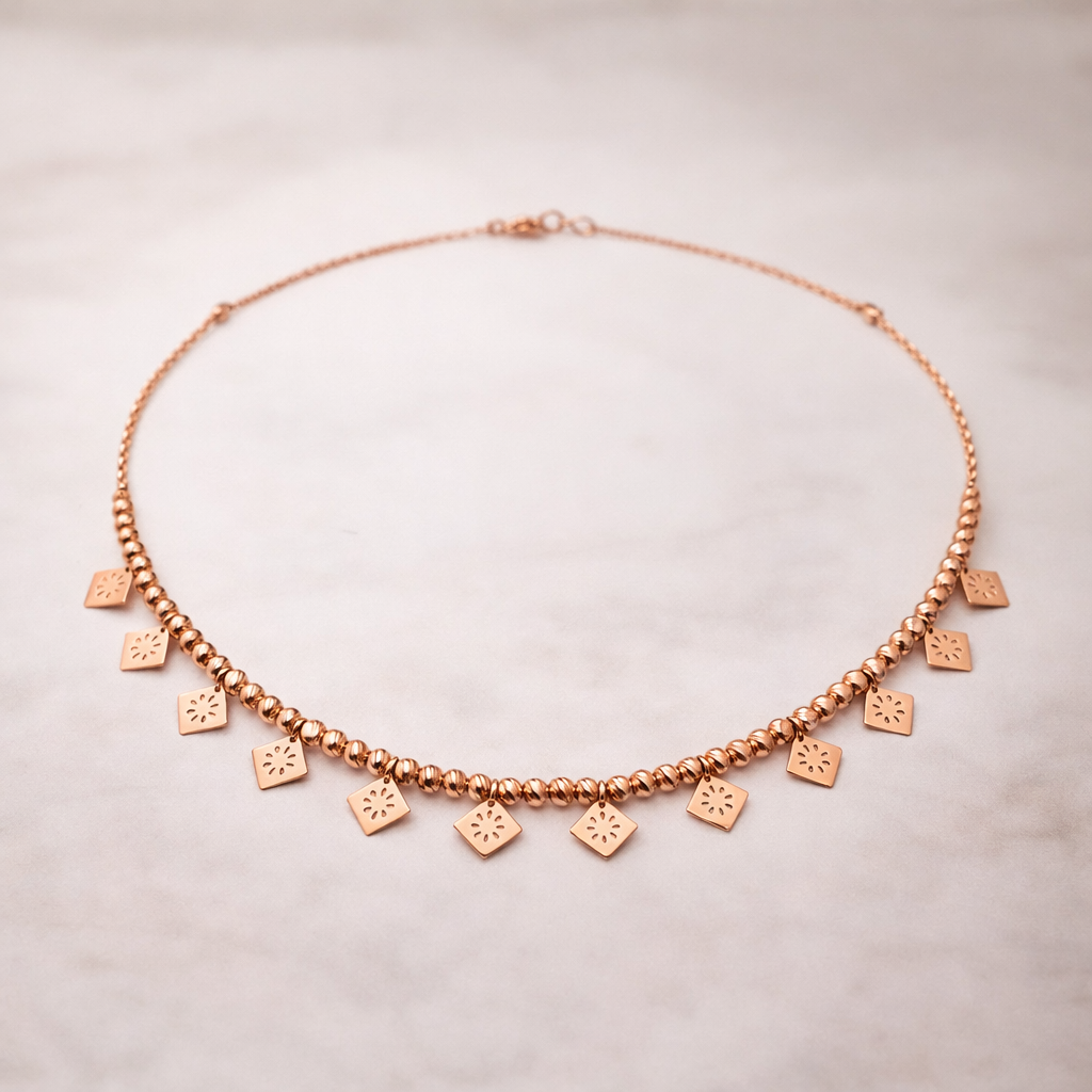 The Lumina Diamond-Silhouette Necklace
