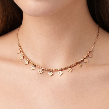 The Lumina Diamond-Silhouette Necklace