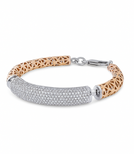 925 Silver Celestia Weave Kada