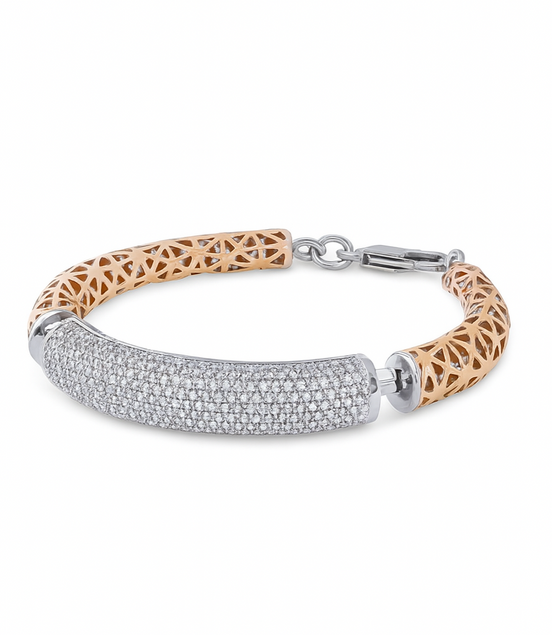 925 Silver Celestia Weave Kada