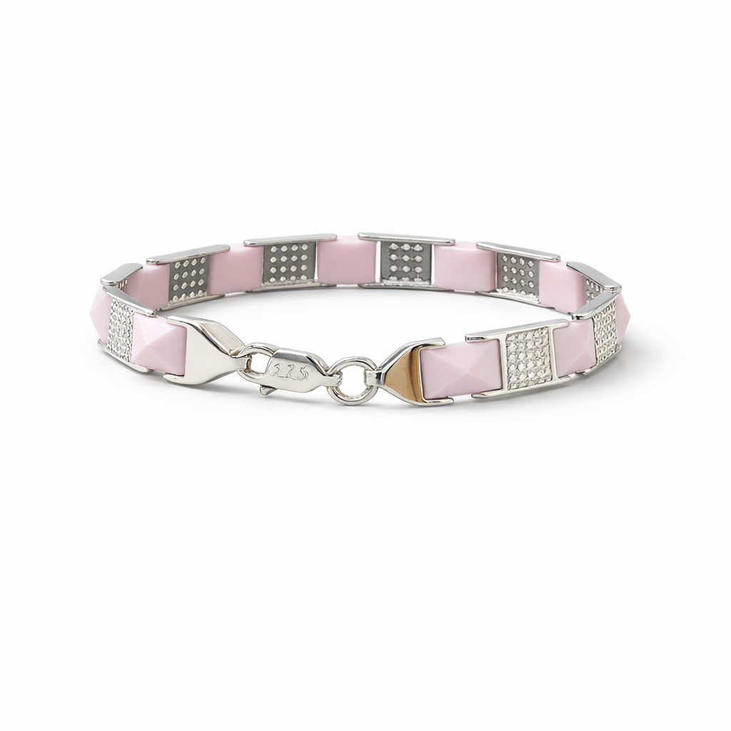 925 Silver Blush Radiance Bracelet