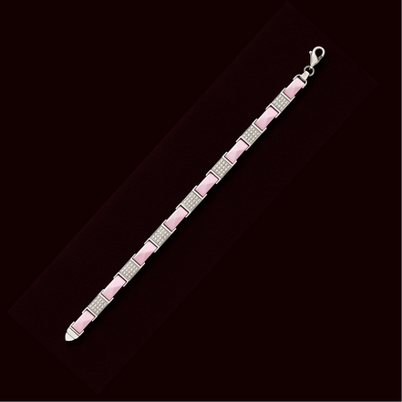 925 Silver Blush Radiance Bracelet