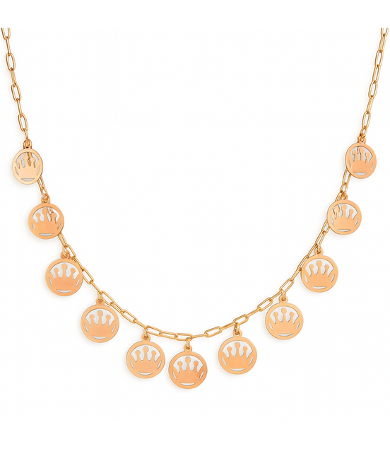 Regalia Crown Necklace