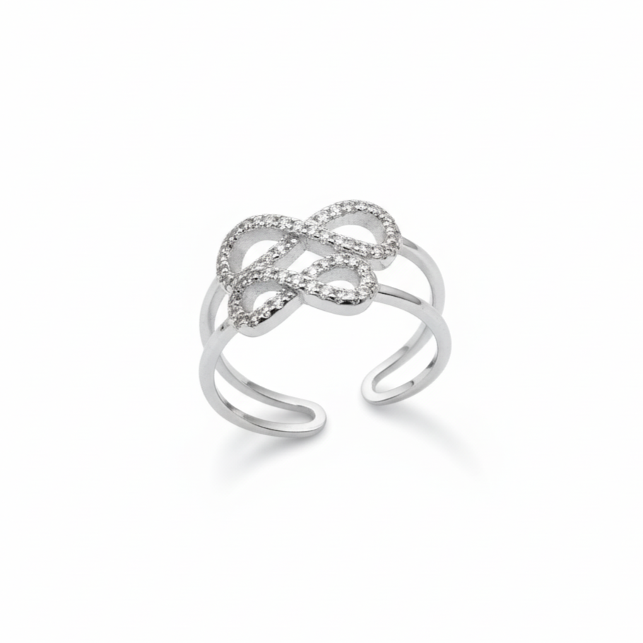 Infinity Grace Adjustable Ring