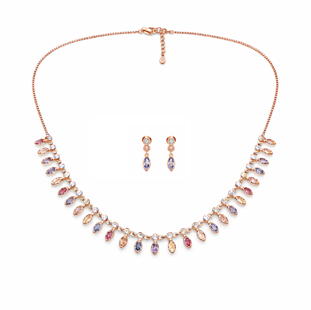 Glimmering Orchard Multi-Gemstone Set