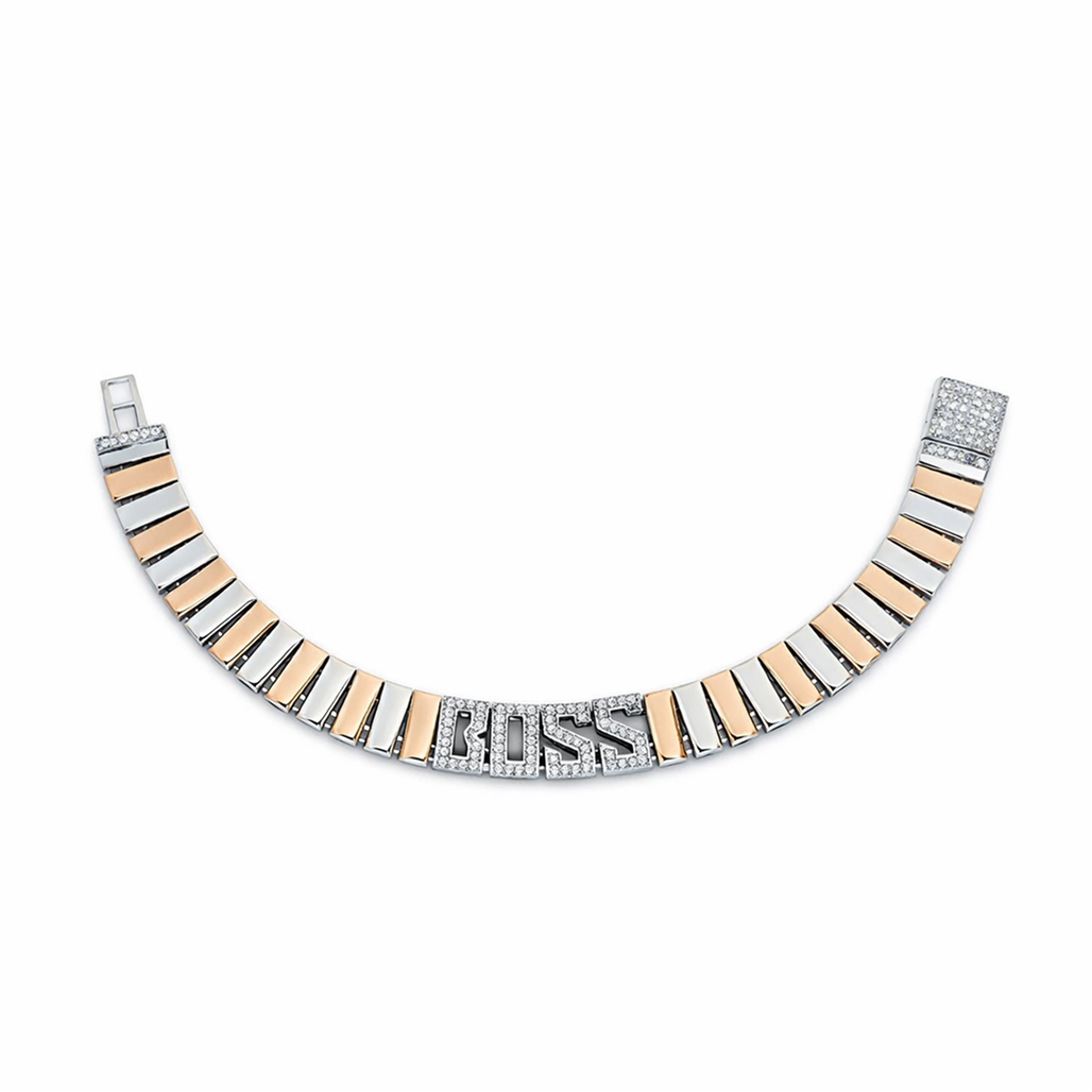 Boss Signature Link Bracelet