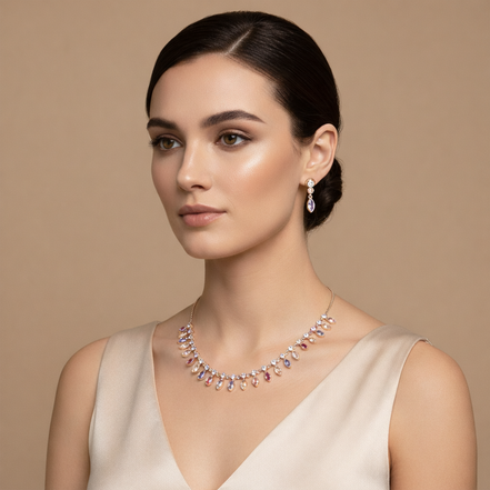 Glimmering Orchard Multi-Gemstone Set