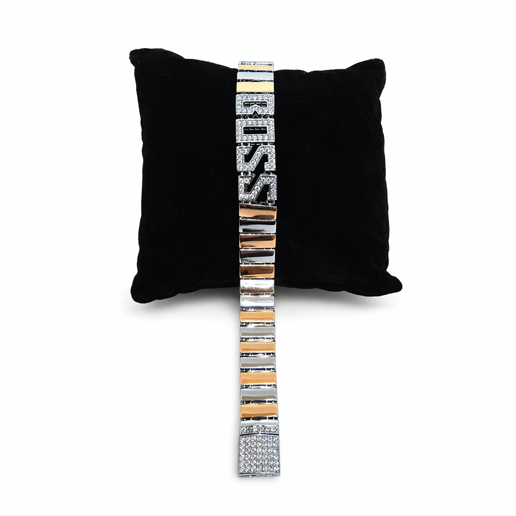 Boss Signature Link Bracelet