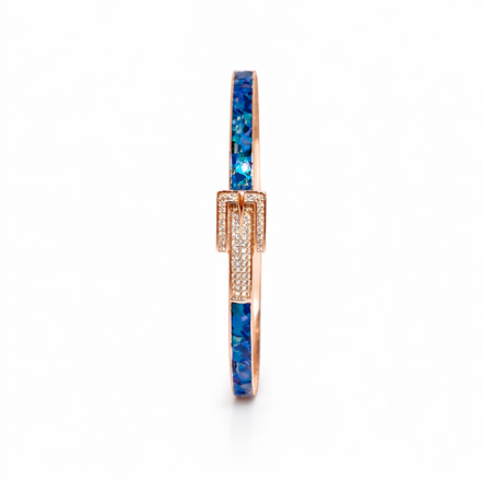 Azure Lock Bracelet