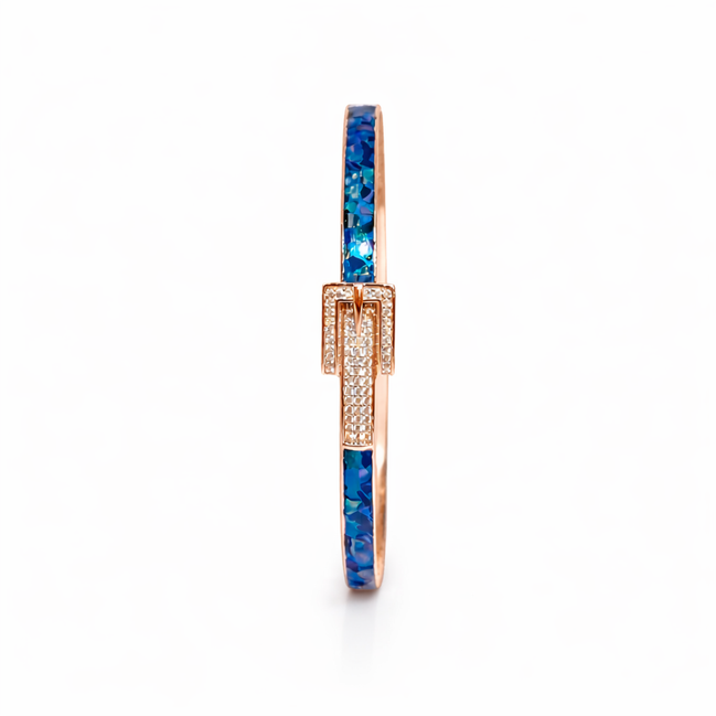 Azure Lock Bracelet