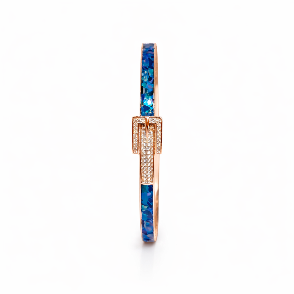 Azure Lock Bracelet