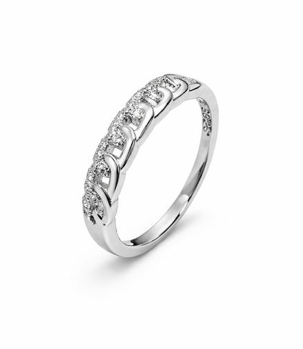Hera Geometric Bridge Ring