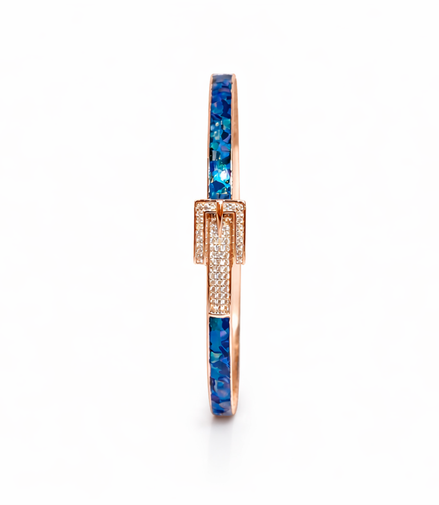 Azure Lock Bracelet