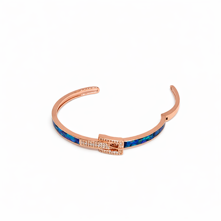 Azure Lock Bracelet