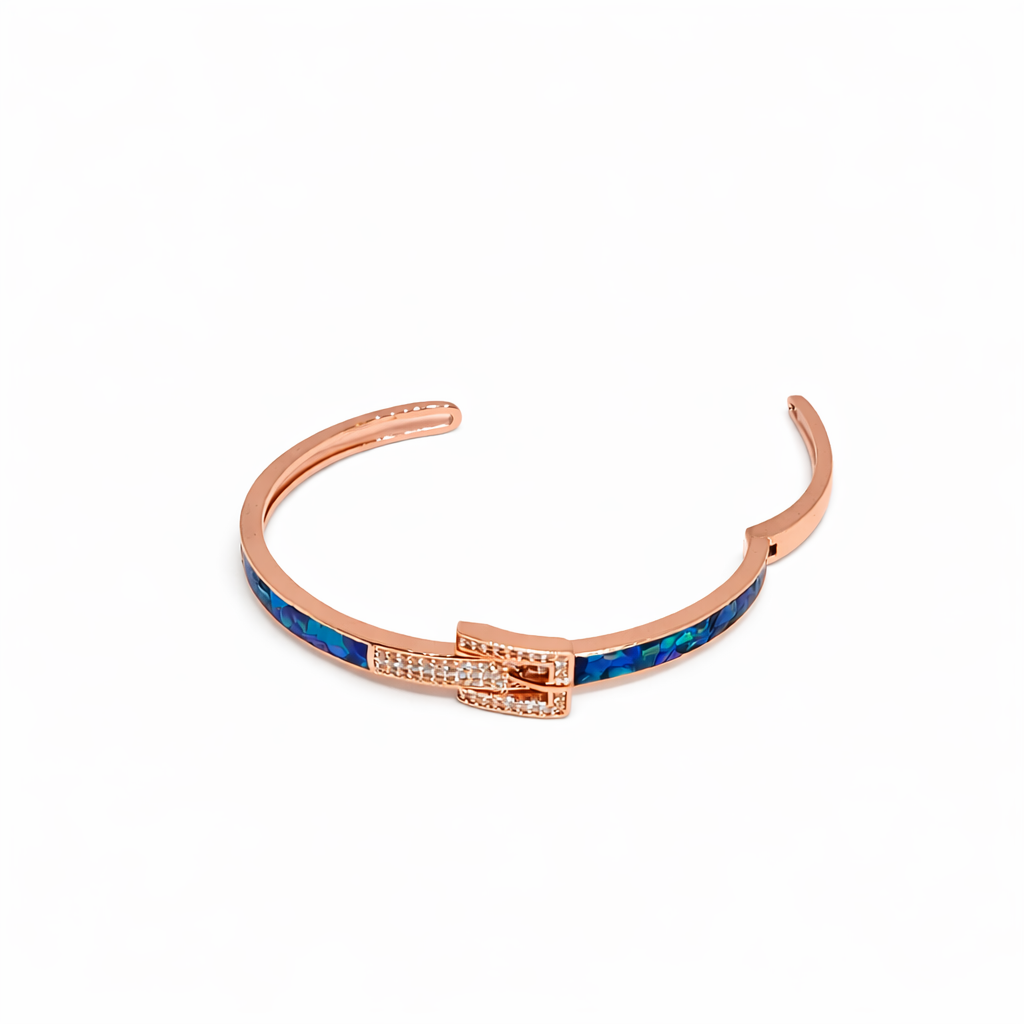 Azure Lock Bracelet