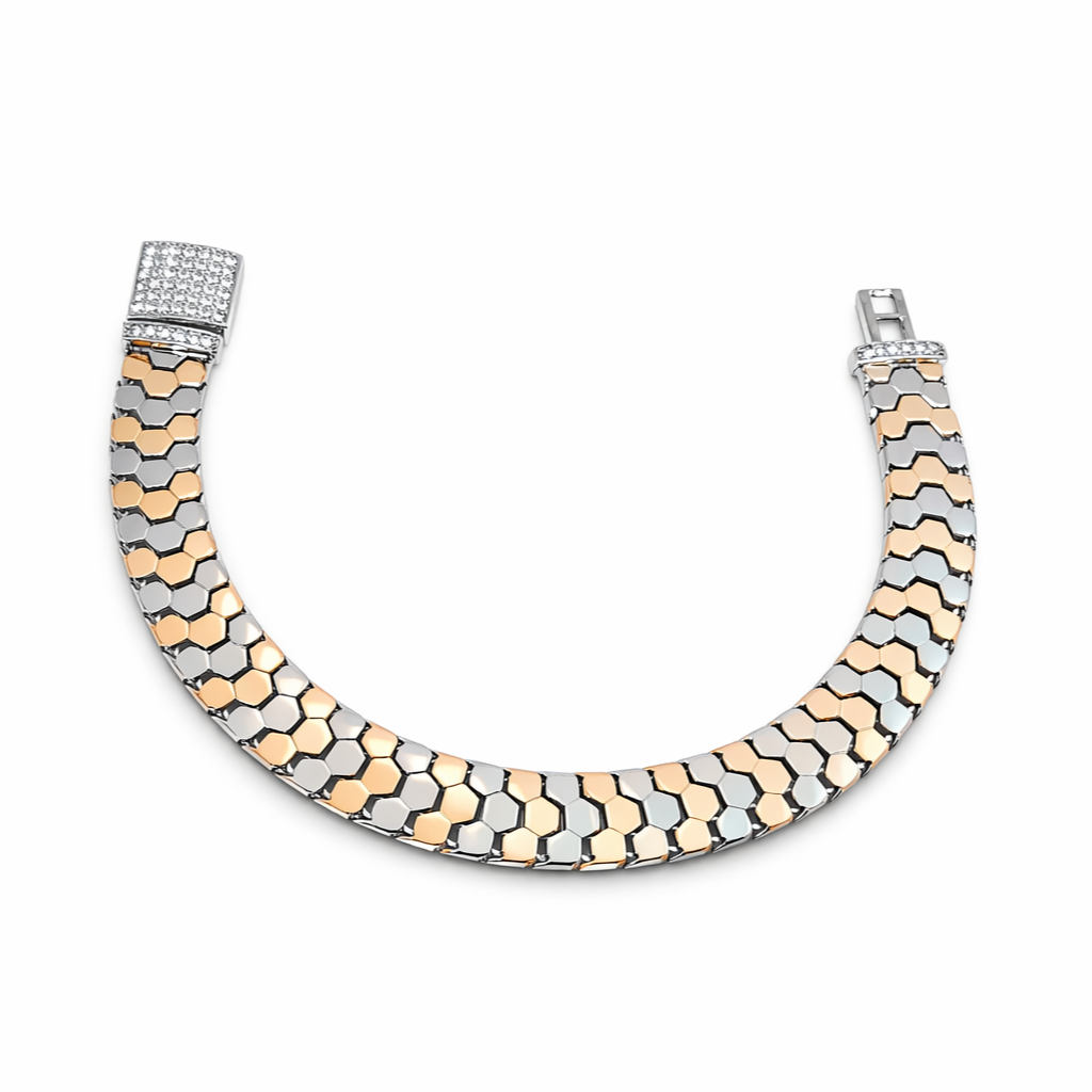 Hexa Luxe Link Bracelet For Him