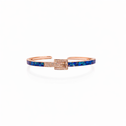 Azure Lock Bracelet
