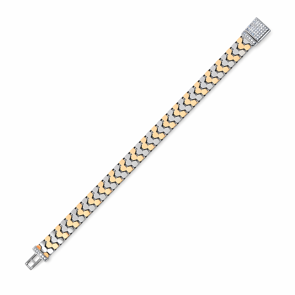 Hexa Luxe Link Bracelet For Him