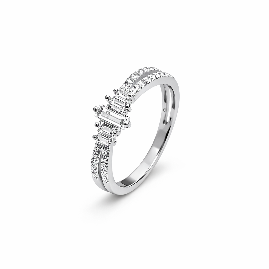 Lyra Split-Shank Ring