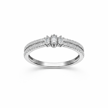 Lyra Split-Shank Ring