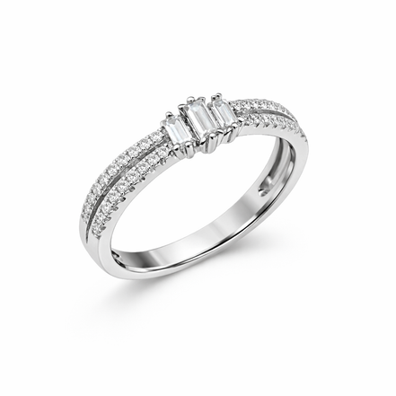 Lyra Split-Shank Ring