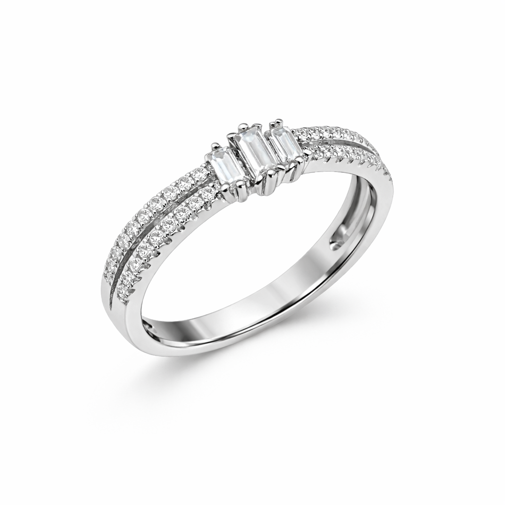 Lyra Split-Shank Ring