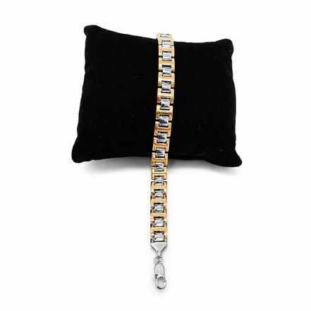 Aurum Edge Link Bracelet