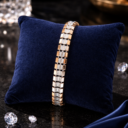 Saanvi Rose Sparkle Bracelet For Her