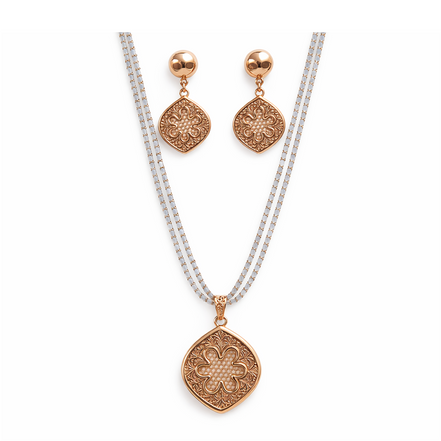 Royal Grace Filigree Necklace Set