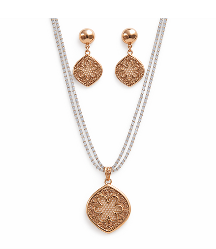 Royal Grace Filigree Necklace Set