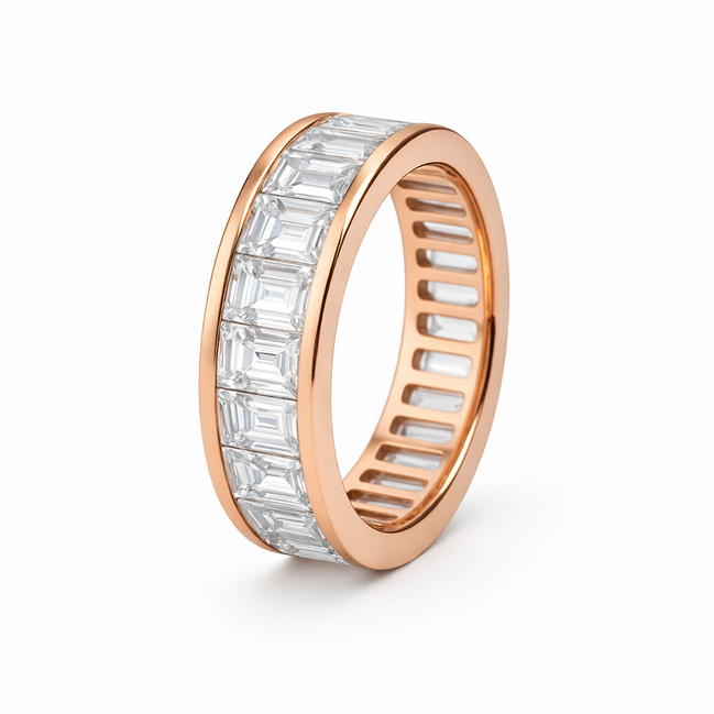 Eterna Radiance Band Rings
