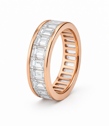 Eterna Radiance Band Rings