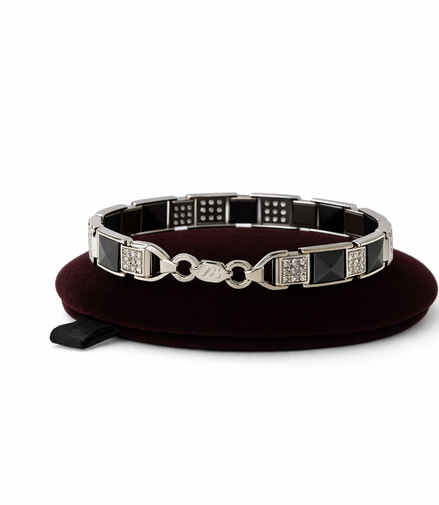 925 Silver Noir Elegance Bracelet