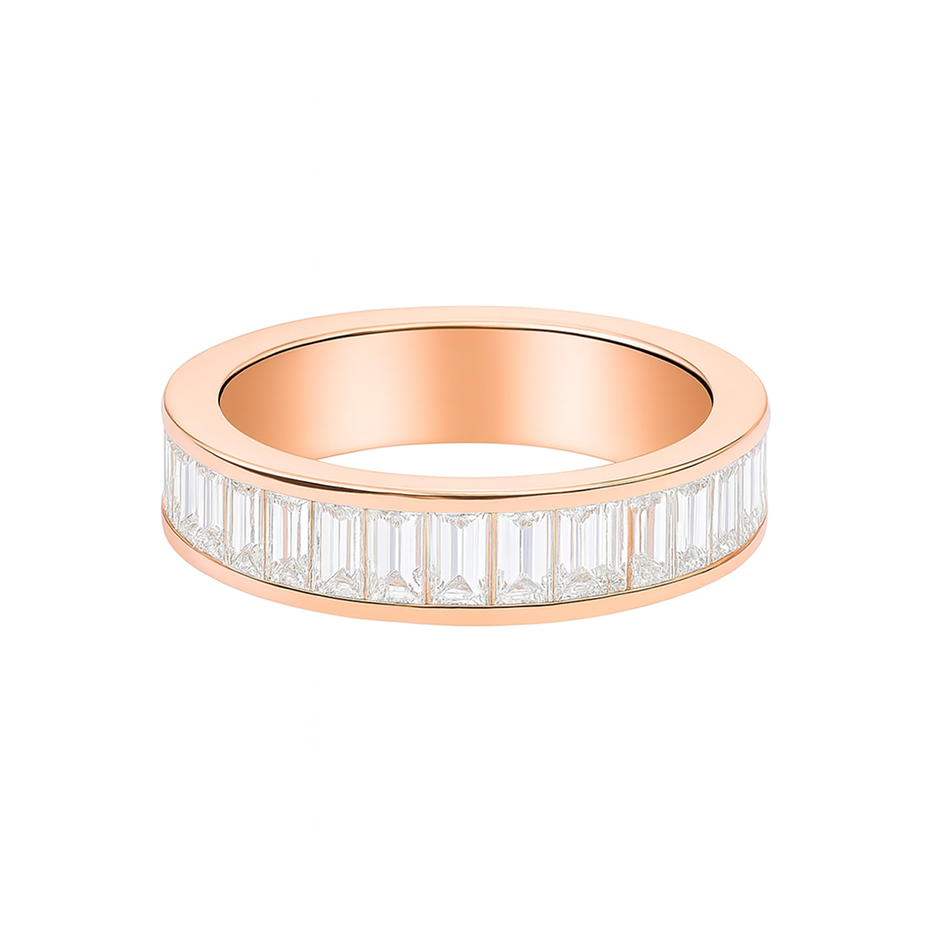 Eterna Radiance Band Rings