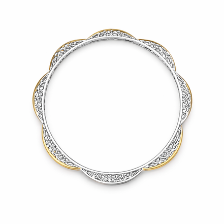 Heritage Duo Bangle Set – 925 Sterling Silver