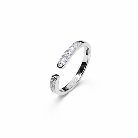 Aira Baguette Open Ring